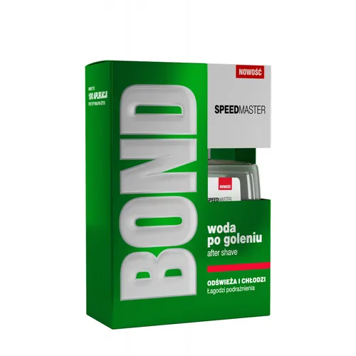 Bond Speedmaster, Woda po goleniu