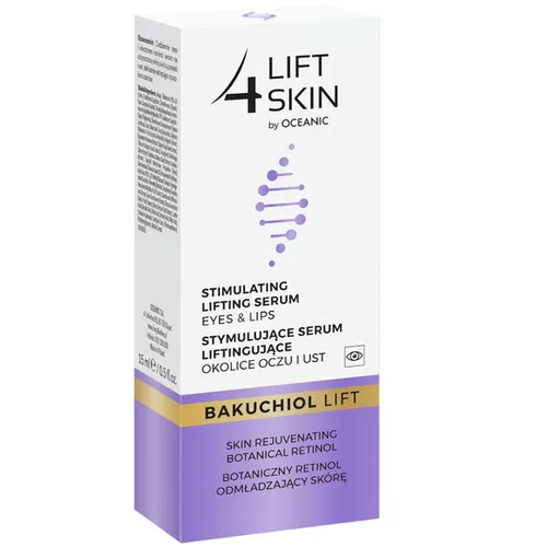 Lift4Skin Bakuchiol Lift, Stymulujące serum do okolic oczu i ust