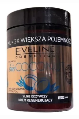 Eveline Cosmetics Bio Coconut, Silnie odżywczy krem regenerujący
