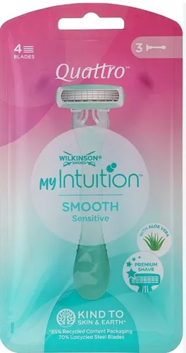 Wilkinson Quattro for Women, My Intuition Smooth Sensitive (Maszynka do golenia)