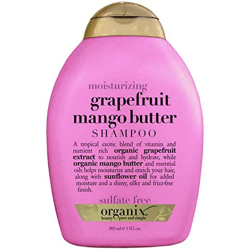 Organix Grapefruit Mango Butter, Shampoo (Nawilżający szampon z grejpfrutem i masłem mango)
