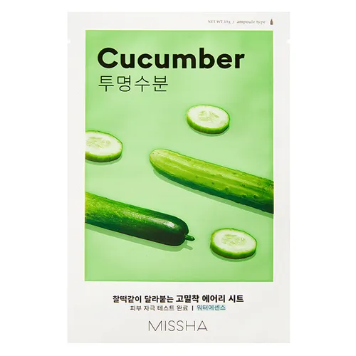 Missha Airy Fit Sheet Mask Cucumber (Maska  w płachcie)