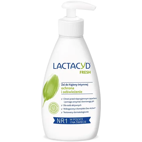 Lactacyd Fresh, Odświeżający żel do higieny intymnej - 2