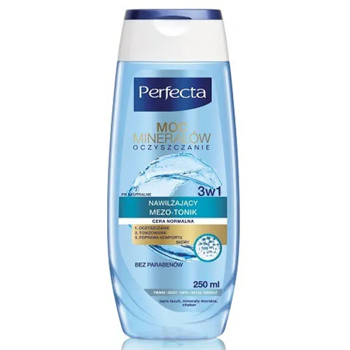 Perfecta Moc Minerałów, Nawilżający mezo - tonik 3 w 1