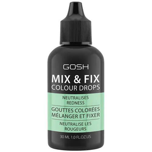 Gosh Mix & Fix, Colour Drops, Neutralises Redness (Neutralizator zaczerwienień)