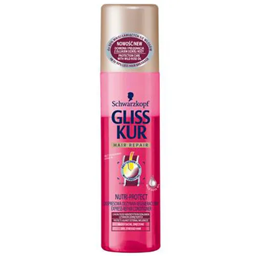 Schwarzkopf Gliss Color Shine & Protect, Ekspresowa odżywka regeneracyjna do włosów farbowanych i z pasemkami (nowa wersja)