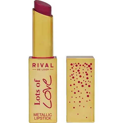 Rival de Loop Lots of Love, Metallic Lipstick (Pomadka do ust)
