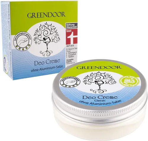 Greendoor Deo Creme (Dezodorant w kremie bez soli glinu)