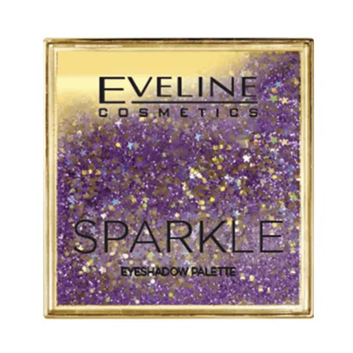 Eveline Cosmetics Sparkle Eyeshadow Palette (Paleta cieni do powiek) - 1
