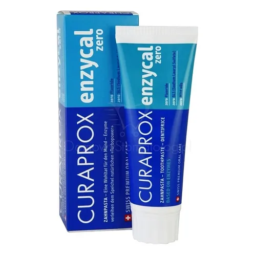 Curaprox Enzycal Zero, Delikatna przeciwpróchnicza pasta bez fluoru