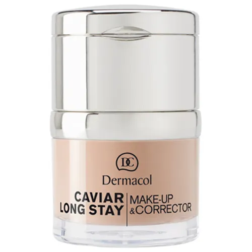 Dermacol Caviar Long Stay Make - Up & Corrector (Długotrwały podkład z korektorem)