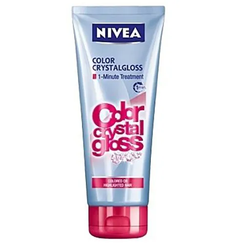 Nivea Color Crystal Gloss, 1 - Minutowa maseczka do włosów