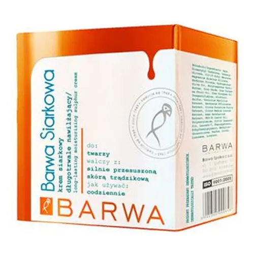 Barwa Siarkowa, Krem siarkowy długotrwale nawilżający - 2