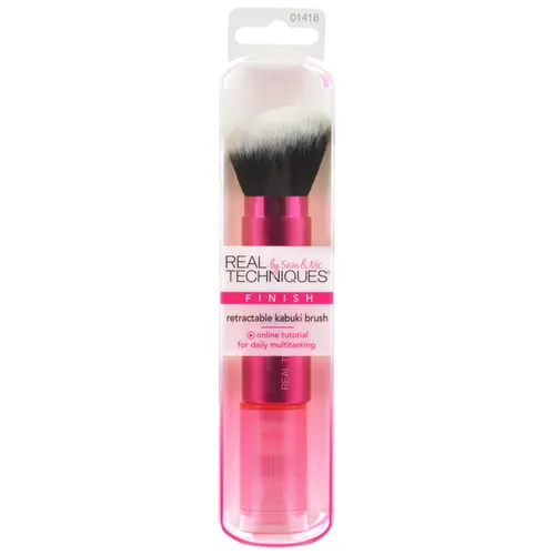 Real Techniques Retractable Kabuki Brush 01418 (Wysuwany skośny pędzel kabuki) - 2