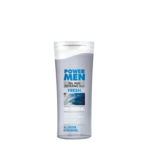 Joanna Power Man, Fresh, Żel pod prysznic 3w1
