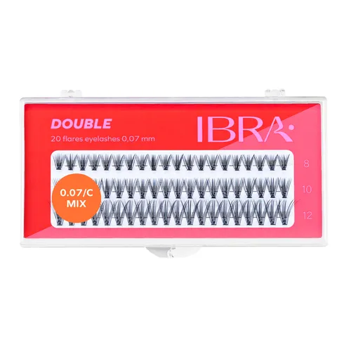 Ibra Double, Knot Free C (Zestaw kępek rzęs ( różne rodzaje))
