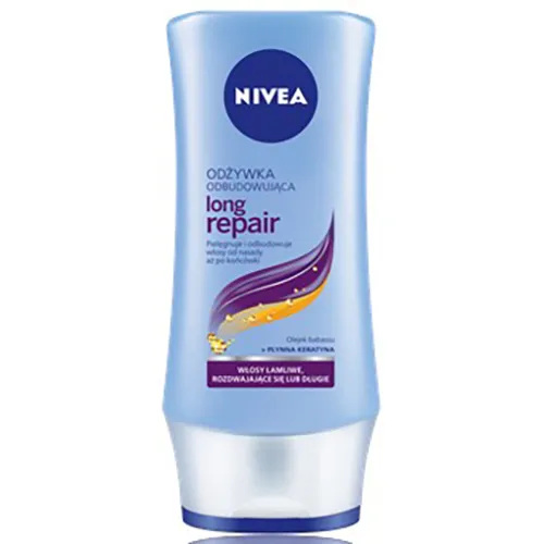 Nivea Long Repair, Odżywka odbudowująca, włosy łamliwe, rozdwajające się lub długie