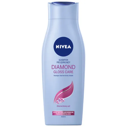 Nivea Diamond Gloss Care, Szampon do włosów nadający diamentowy blask (nowa wersja) - 1