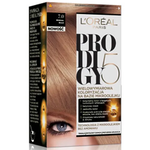 L'Oreal Paris Prodigy 5, Farba do włosów bez amoniaku