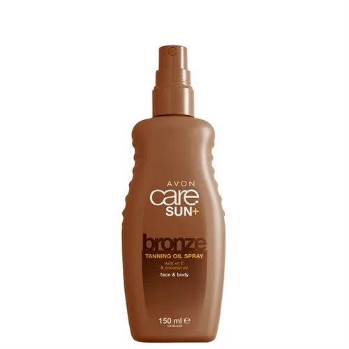 Avon Care, Sun+, Maxi Tan Enhancing Oil Spray [Bronze Face & Body Tanning Oil Spray] (Olejek w sprayu wzmacniający opaleniznę) - 1
