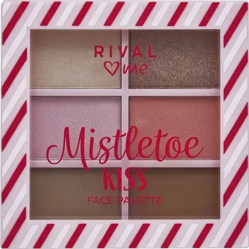 Rival Loves Me Mistletoe Kiss, Face Palette (Paleta do makijażu twarzy)