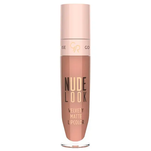 Golden Rose Nude Look, Velvety Matte Lipcolor (Matowa pomadka do ust w płynie)