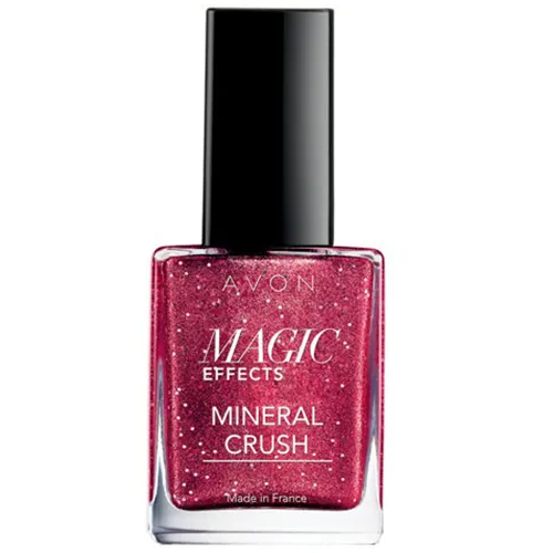 Avon Magic Effects, Mineral Crush Nail Polish (Lakier z mikrokryształkami)