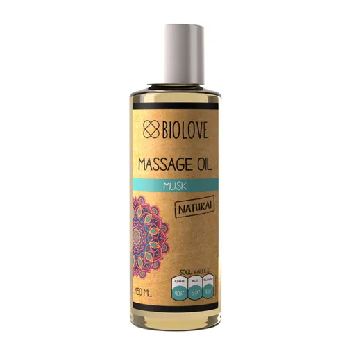 Biolove Musk, Massage Oil (Olejek do masażu nawilżający Piżmo)