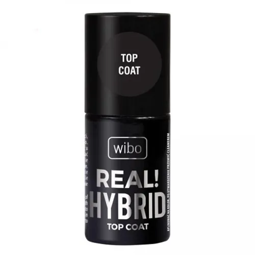 Wibo Real! Hybrid, Top Coat (Top na lakier hybrydowy)