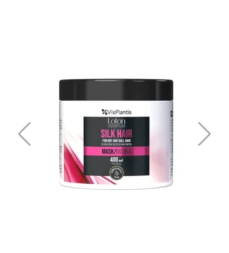 Vis Plantis Loton Professional, Silk Hair, Mask for dry and dull hair (Maska do włosów suchych i matowych  z jedwabiem)