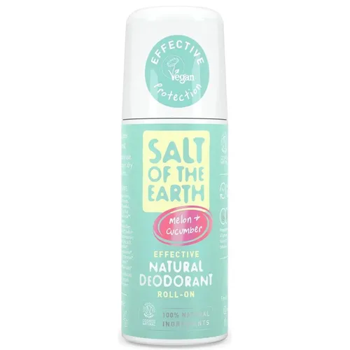 Salt Of The Earth Deodorant Roller Meloen & Komkommer (Wegański naturalny dezodorant w kulce z melonem i ogórkiem)