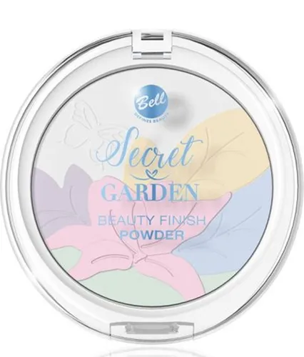 Bell Secret Garden, Flawless Finish Powder (Wielokolorowy puder korygująco-upiększający)