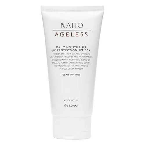 Natio Ageless Daily Moisturiser UV Protection SPF 30+ (Nawilżający krem ​​na dzień z filtrem UV)