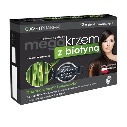 Avet Pharma Mega Krzem z biotyną