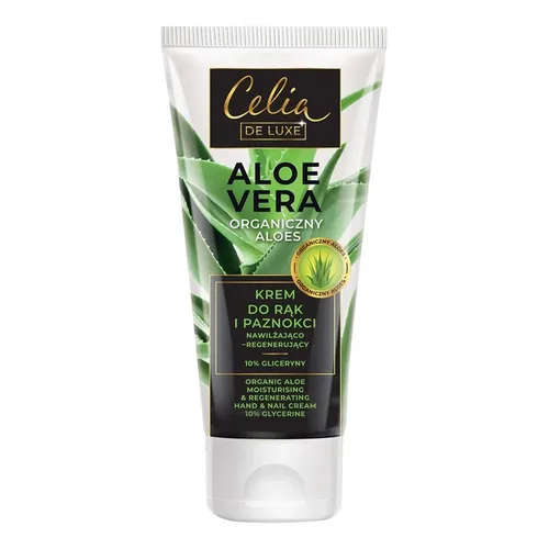 Celia De Luxe, Krem do rąk nawilżająco-regenerujący `Aloe Vera`