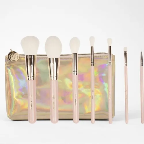 BH Cosmetics Brush Set Travel Series (Zestaw pędzli do makijażu + kosmetyczka) - 4
