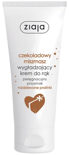 Ziaja Pielęgnacyjny przysmak, Wygładzający krem do rąk `Nadziewane pralinki - Czekoladowy miszmasz`