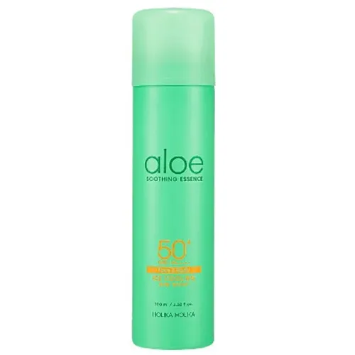 Holika Holika Aloe, Ice Cooling Spray SPF50+ (Nawilżająco chłodzący spray przeciwsłoneczny)