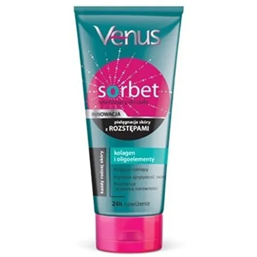 Venus Sorbet do ciała nawilżający ' Kolagen i oligoelementy - Pielęgnacja skóry z rozstępami'