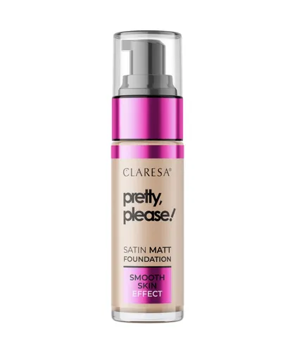 Claresa Make Up Pretty, Please Satin Matt Foundation (Matujący podkład do twarzy)