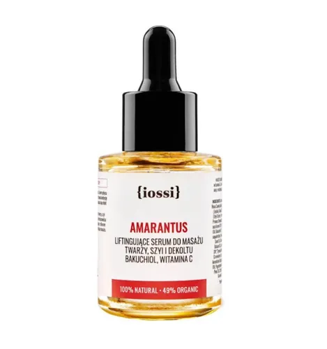 Iossi Liftingujące serum do masażu twarzy, szyi i dekoltu `Amarantus`