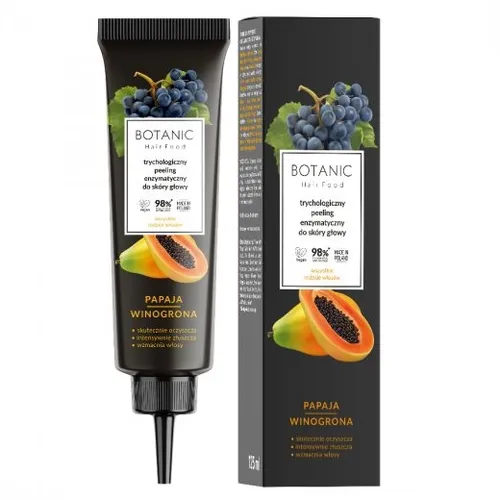 Botanic HairFood Trychologiczny peeling enzymatyczny do skóry głowy