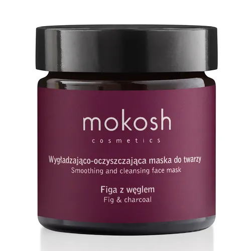 Mokosh Cosmetics Wygładzająco-oczyszczająca maska do twarzy `Figa z węglem`