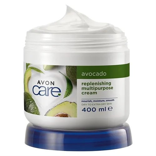 Avon Care, Replenishing Moisture with Avocado, Multipurpose Cream for Face, Hands and Body (Uniwersalny krem nawilżający do twarzy i ciała z olejkiem z awokado) - 1