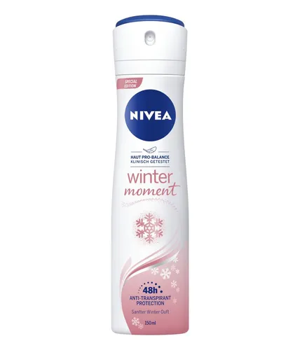 Nivea Winter Moment, Antyperspirant w sprayu 48h