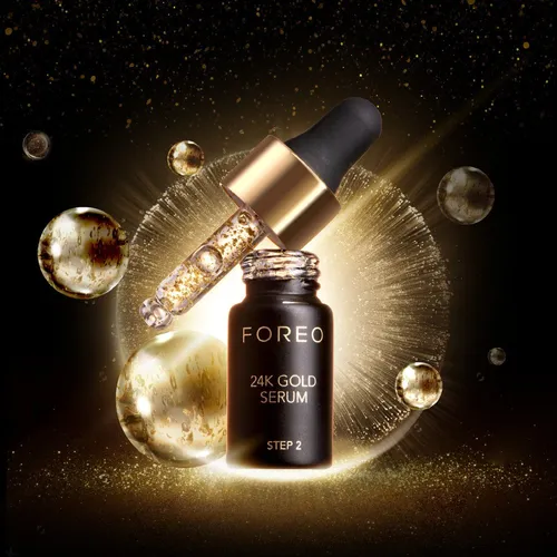 Foreo Ufo Intensive Caviar Fushion Caviar Youth REnewal Mask & 24K Gold Serum (Dwufazowa maseczka z kawiorem i złotem) - 3
