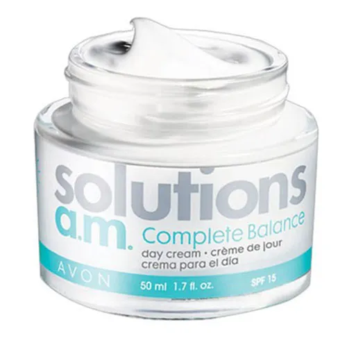 Avon Solutions, A.m Complete Balance Cream (Krem na dzień SPF 15)