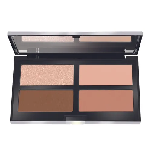 PUPA Contouring & Strobing #Ready 4 Selfie Palette (Kompaktowa paleta do konturownia i strobingu) - 3