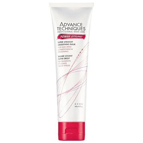 Avon Advance Techniques Power Styling, Super Straight Smoothing Balm (Wygładzający balsam do prostowania włosów)
