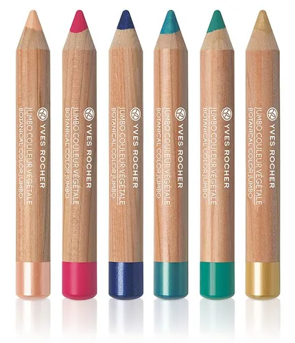 Yves Rocher Jumbo Couleur Vegetale [Botanical Color Jumbo], Un Jumbo 2-en-1: Fard & Liner (Kredka do oczu 2 w 1)
